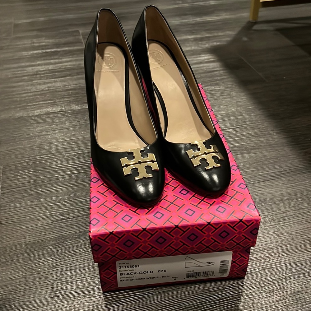 Tory Burch Wedge Pumps